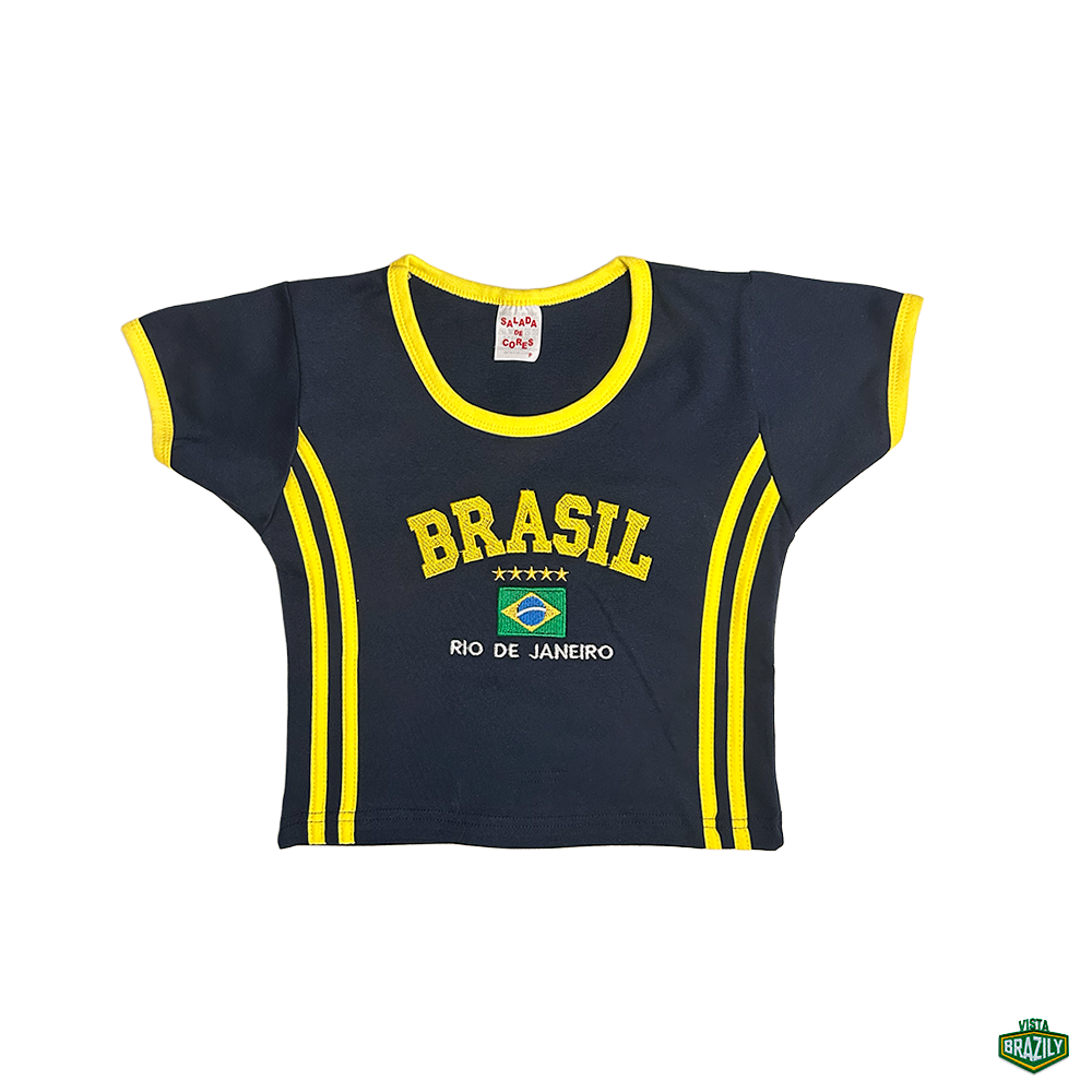 Camiseta BabyTee + Short Vintage Curto