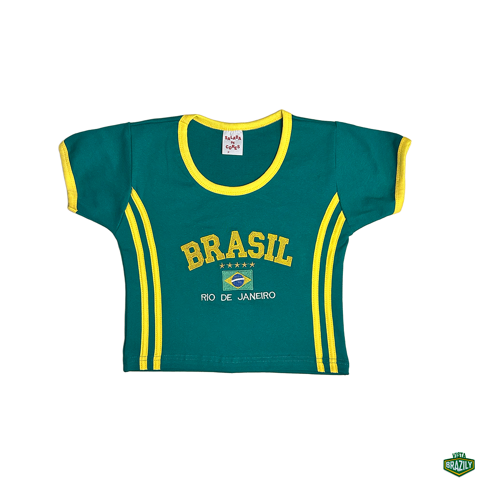 Camiseta BabyTee + Regata Cropped