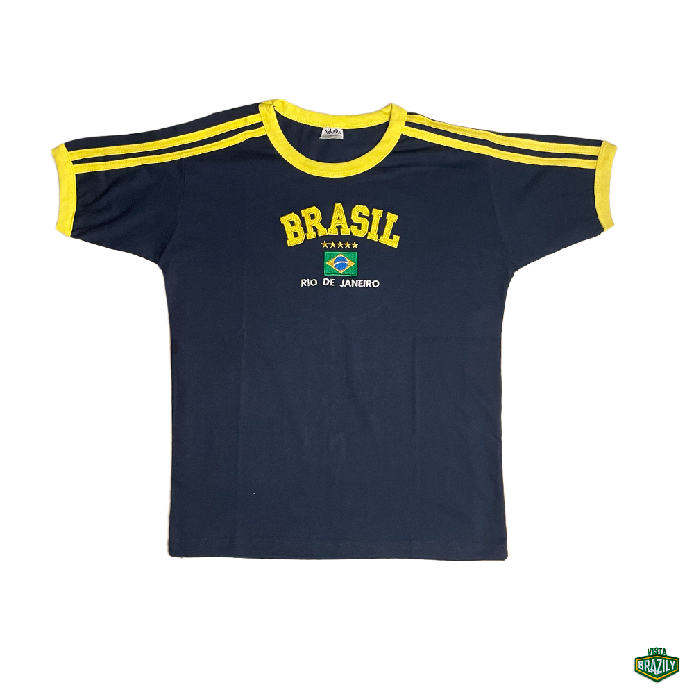 Camisa Bordada Feminina