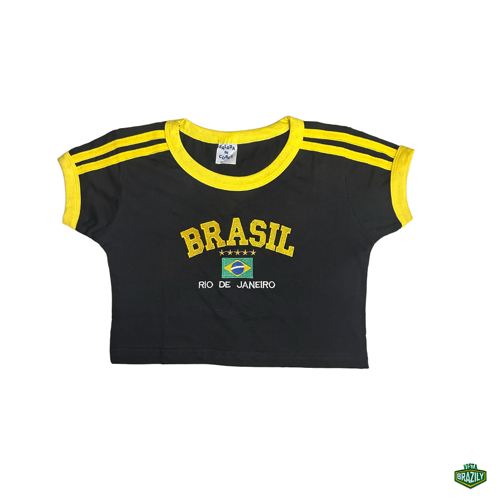 Camisa Feminina + Camisa Cropped